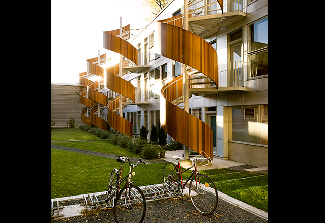 les escaliers de 4 arbres, Atelier Raouf Boutros Architecte