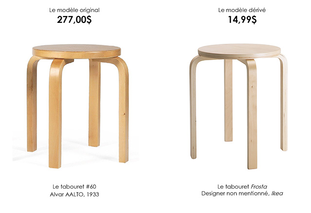 1. Le Tabouret 60, par Alvar AALTO 