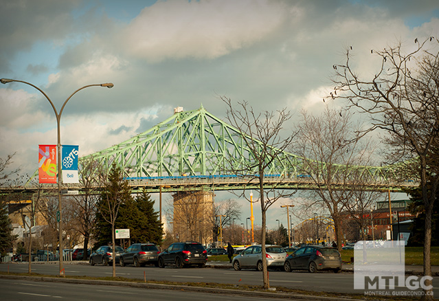 la vue du pont champlain