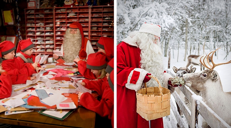 le village du pere noel en finlande