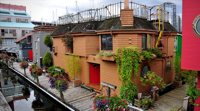 maison flottante Granville Island