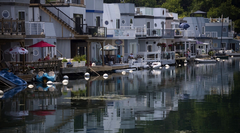 maison flottante Bluffer’s Park