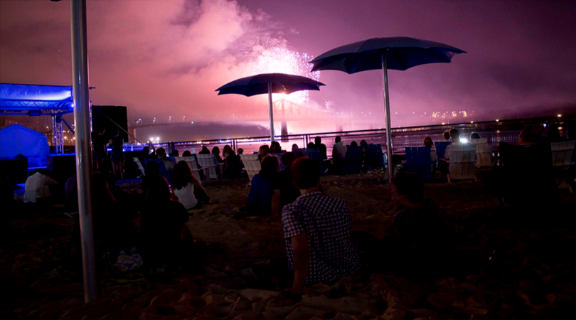 plage de l'horloge montreal