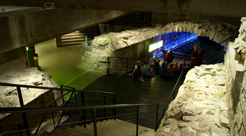 dan hanganu intérieur du musée pointe à callières