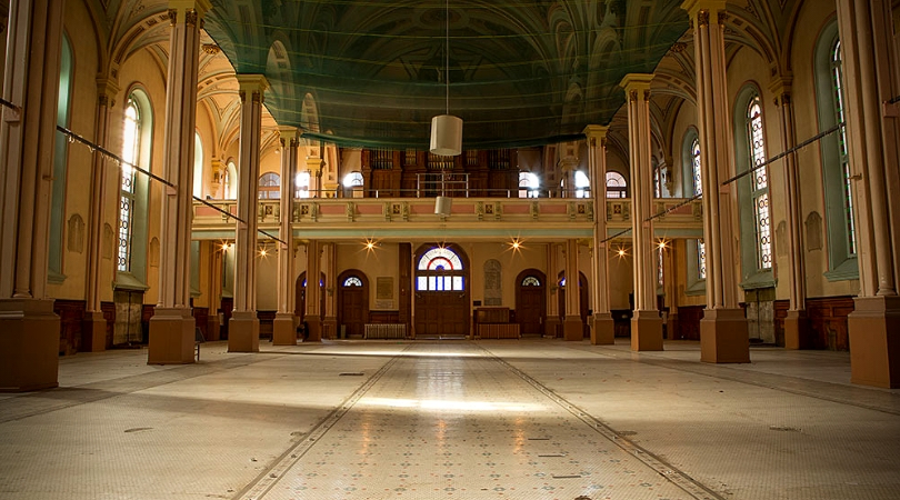 histoire du centre sud intérieur de l'église sainte-brigide-de-kildare