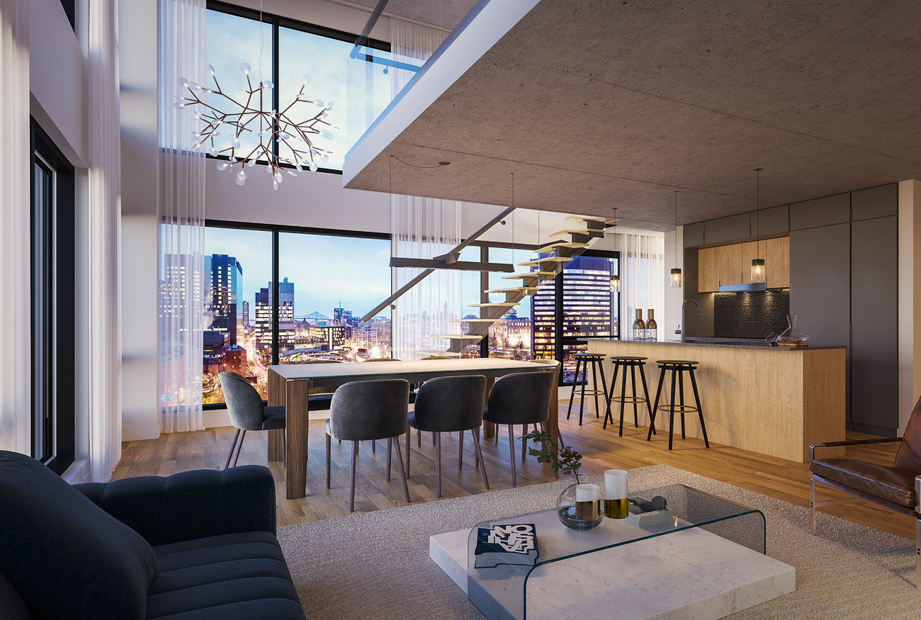 one viger penthouse