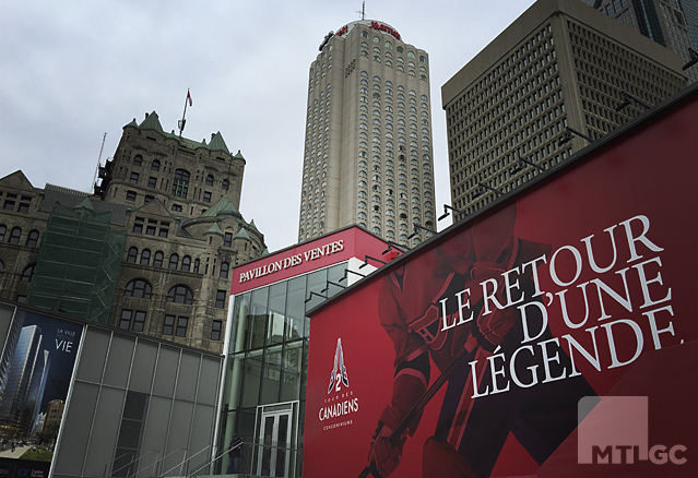 Tour des Canadiens – Ouverture du bureau des ventes