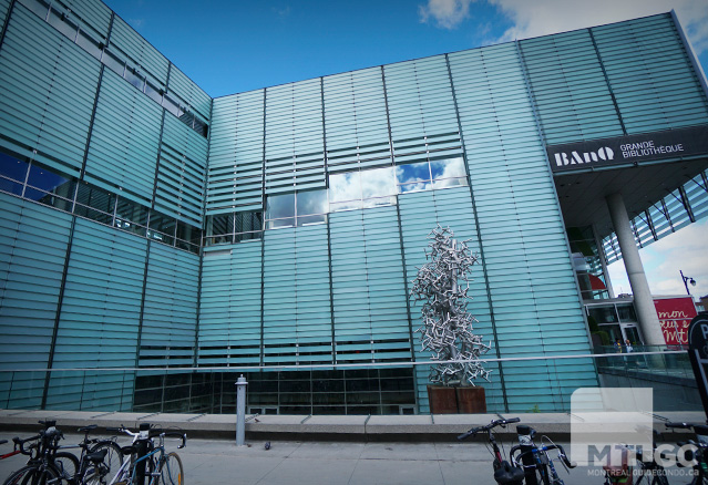 exteireur de Bibliothèque et Archives nationales du Québec