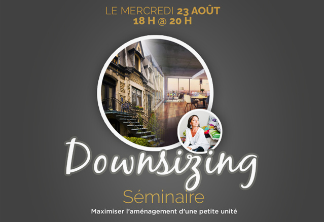 conférence downsizing avec marie-josée leblanc