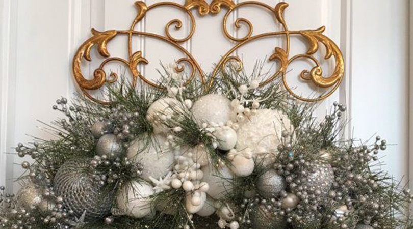 Pour une décoration du temps des fêtes festive et chic!