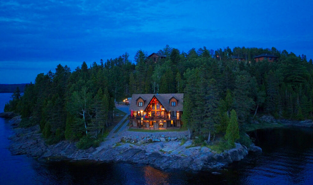 « Log house » à Chicoutimi