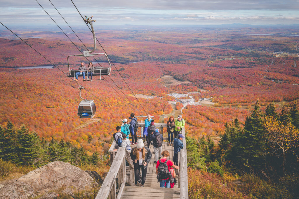 Parc national du Mont-Orford en automne