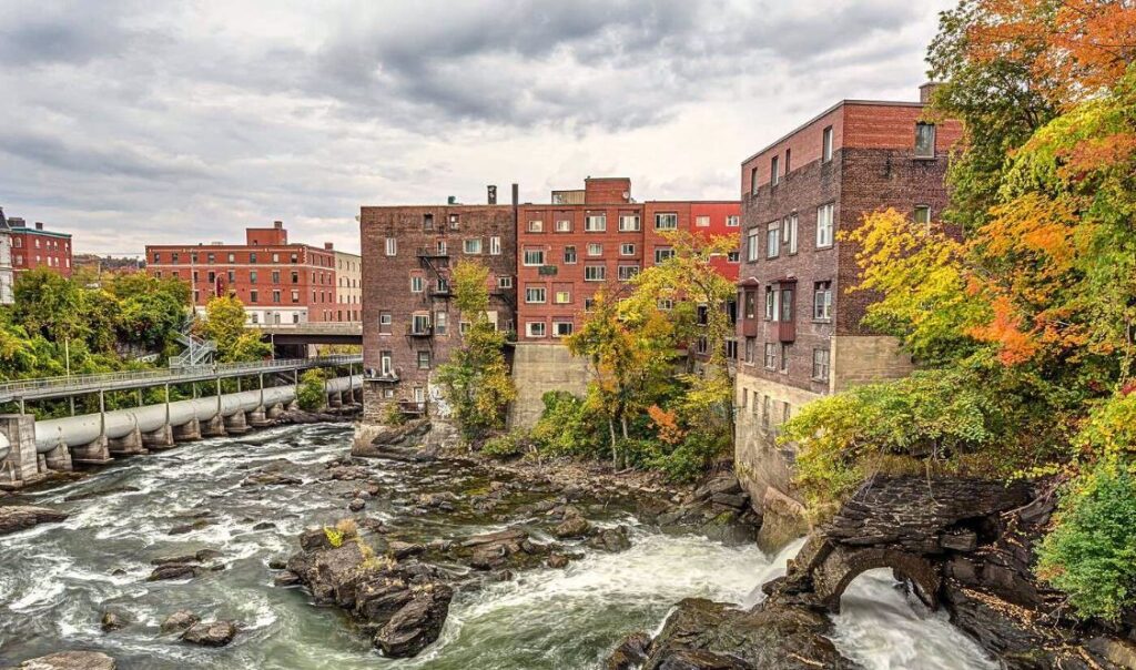 Promenade de la gorge de la Magog à Sherbrooke