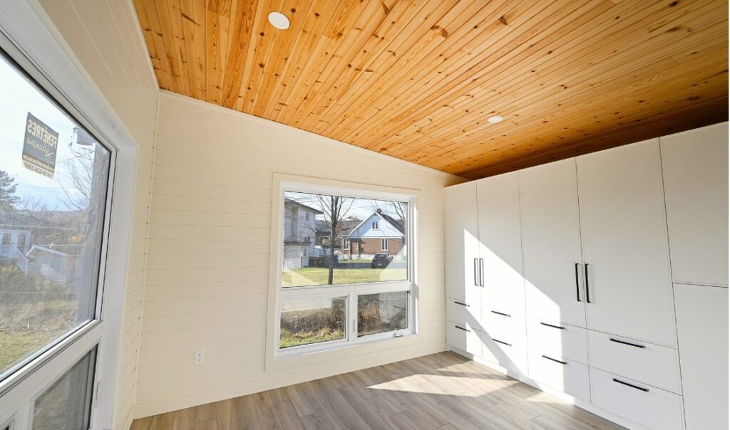minimaisons, chambre, lit amovible